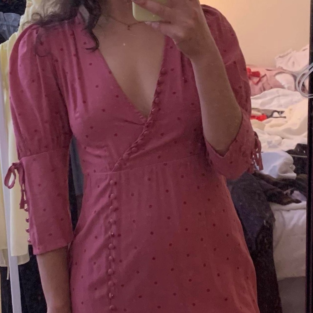 Pink dress